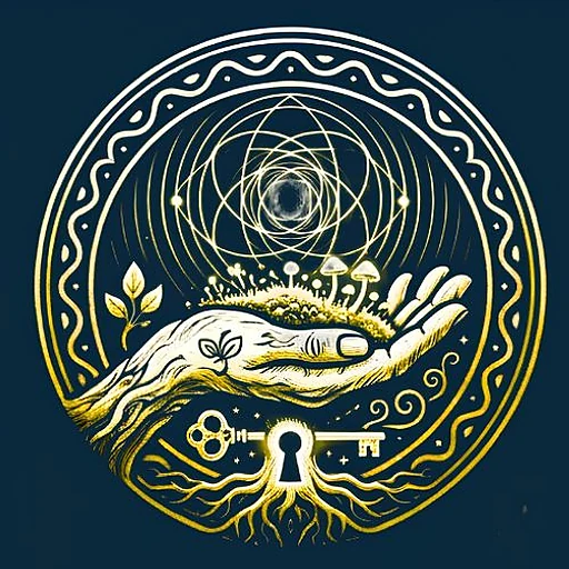 Traditional herbal cleansing icon