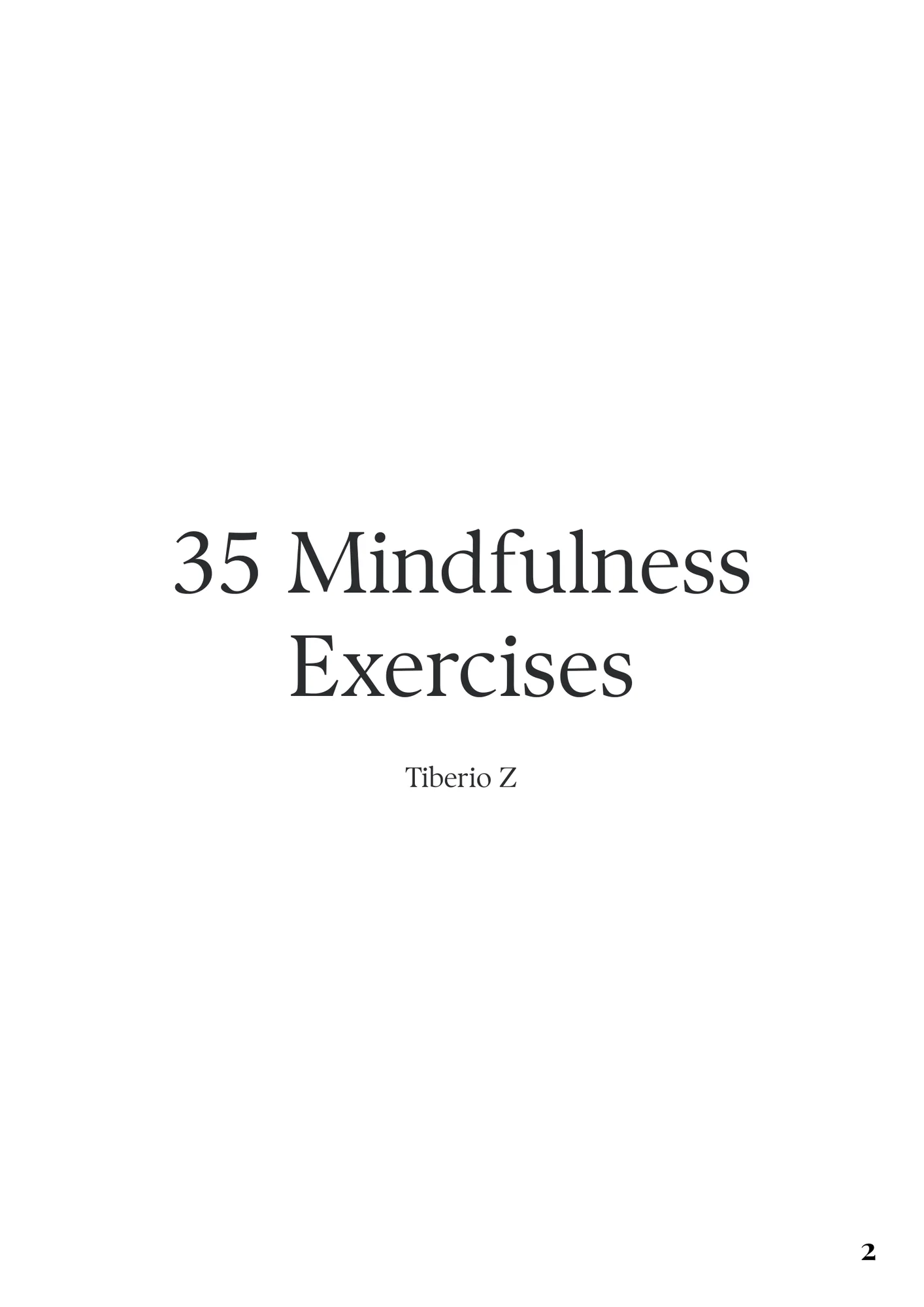 35 Mindfulness Exercises preview page 2