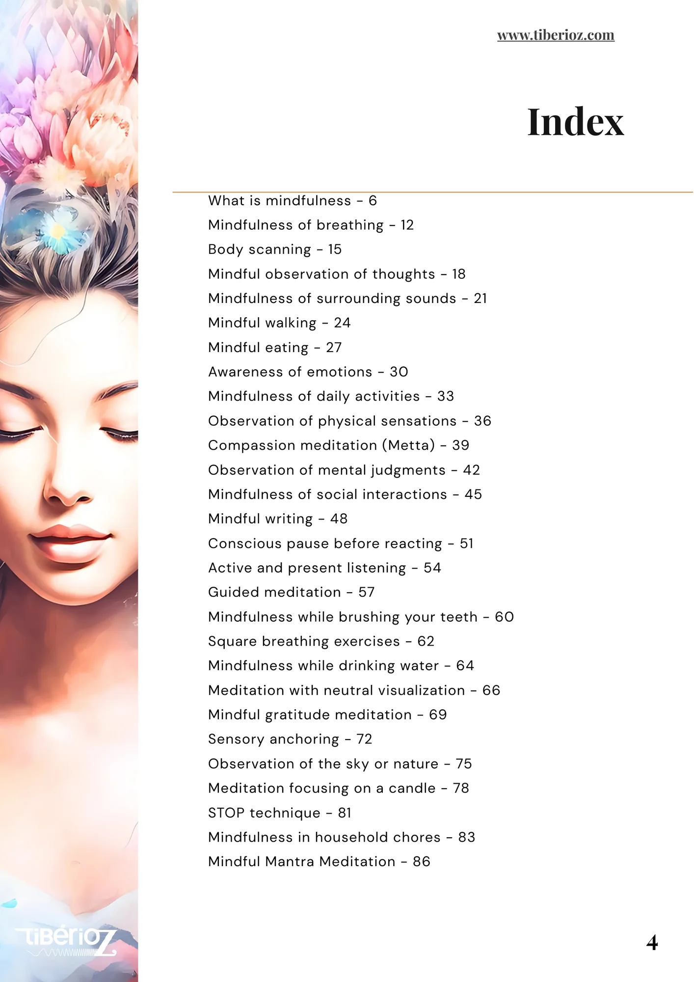 35 Mindfulness Exercises preview page 4