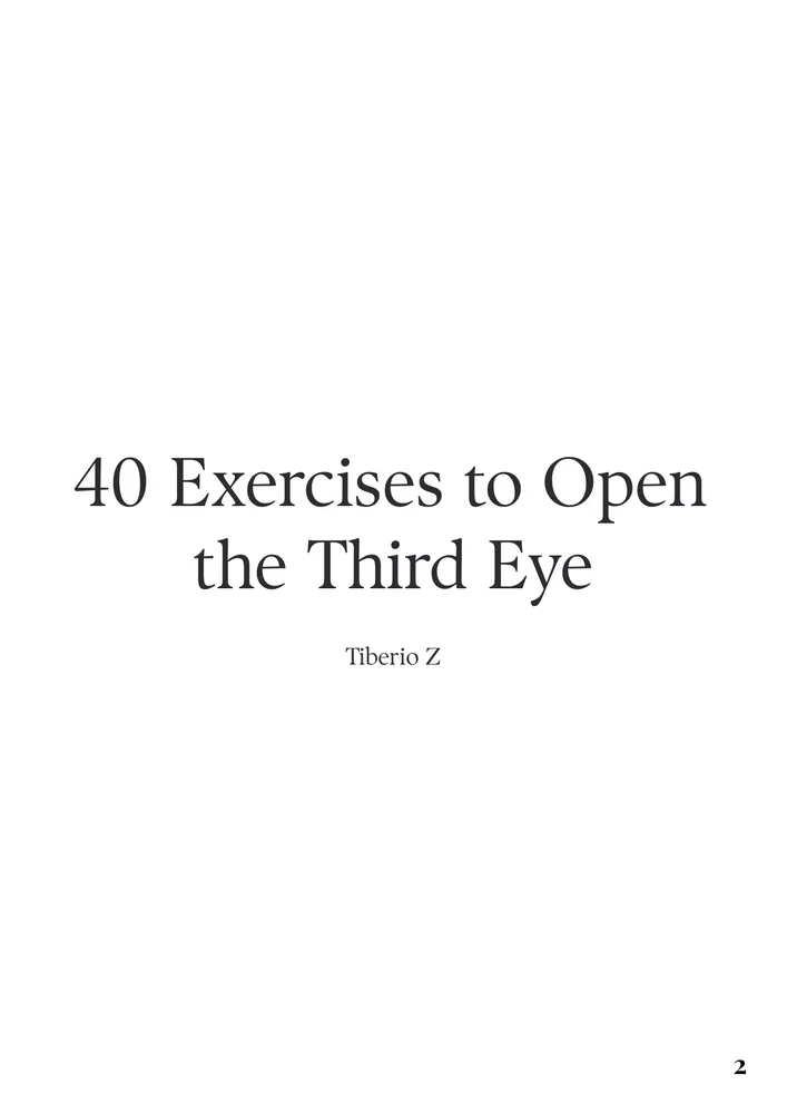 40 Exercises to Open Your Third Eye preview page 2