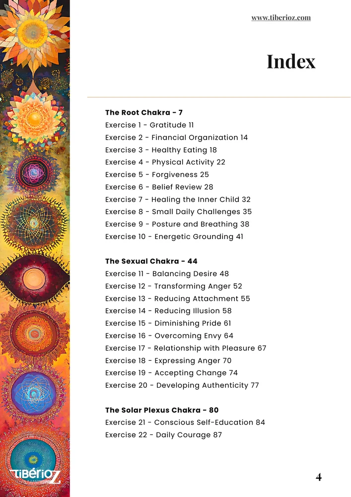 69 Exercises to Unblock Your Chakras preview page 4