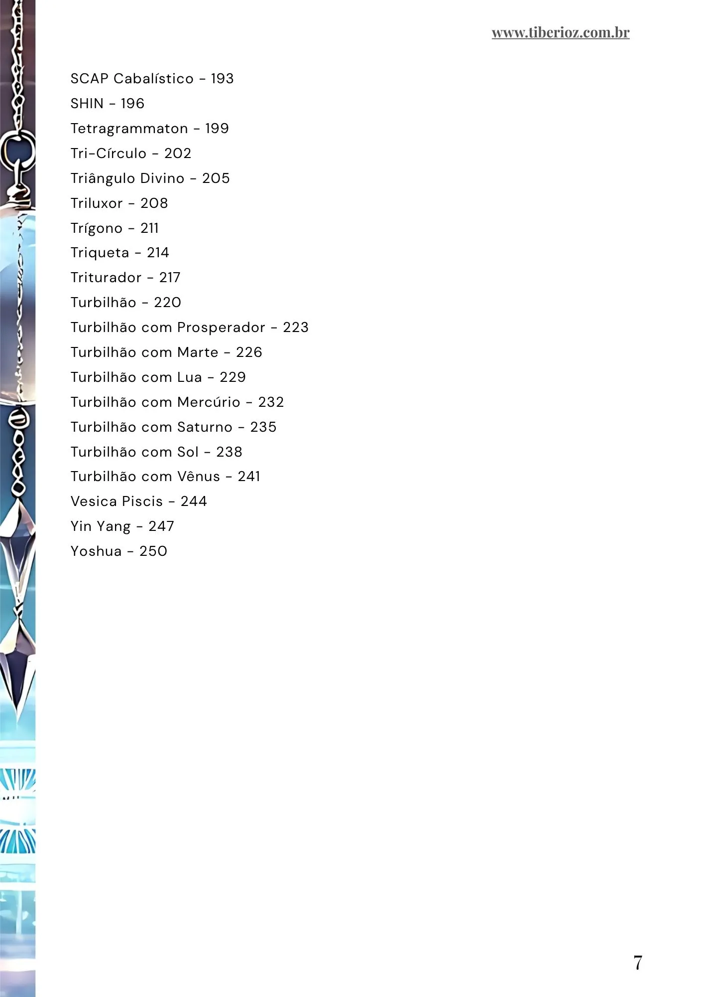 80 Printable Dowsing Charts preview page 4