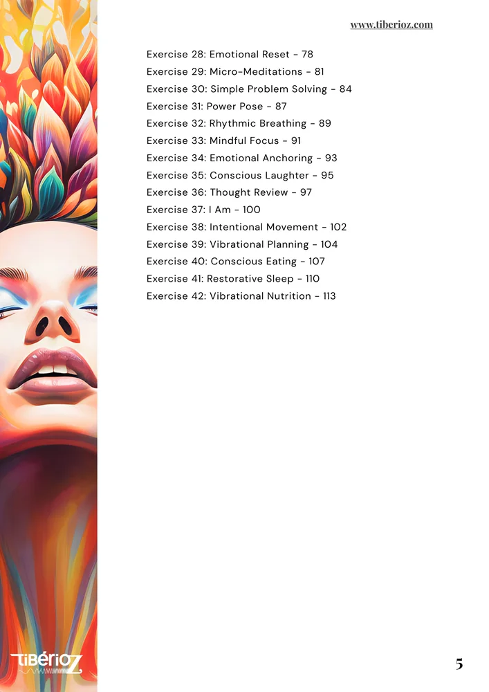 42 Exercises to Raise Your Vibrational Frequency preview page 5