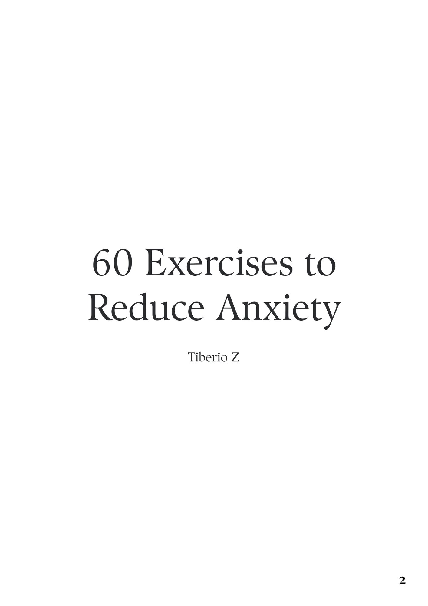 60 Exercises to Reduce Anxiety preview page 2