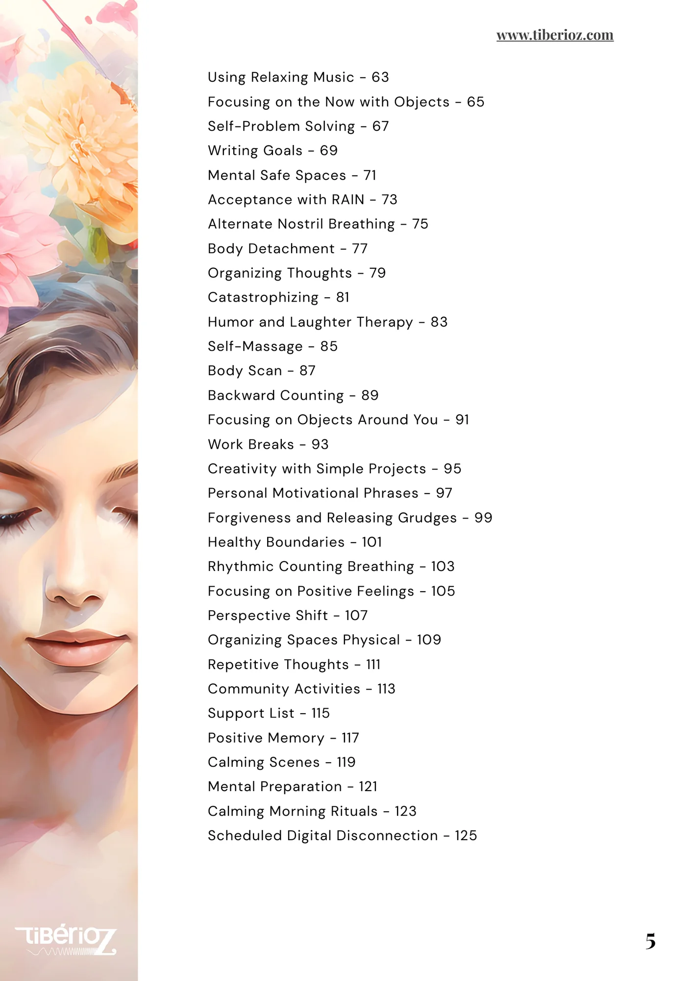 60 Exercises to Reduce Anxiety preview page 5