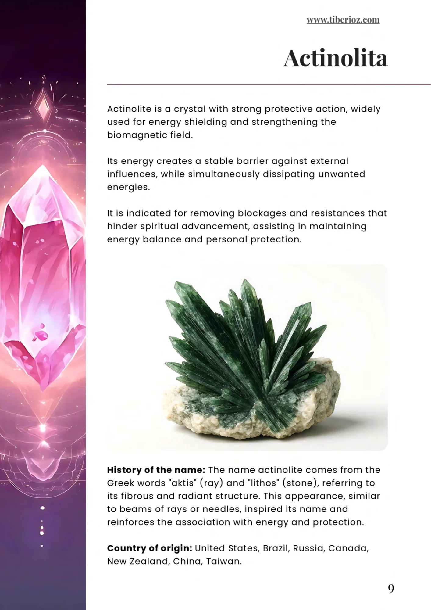 Illustrated Guide to 120 Healing Crystals preview page 9