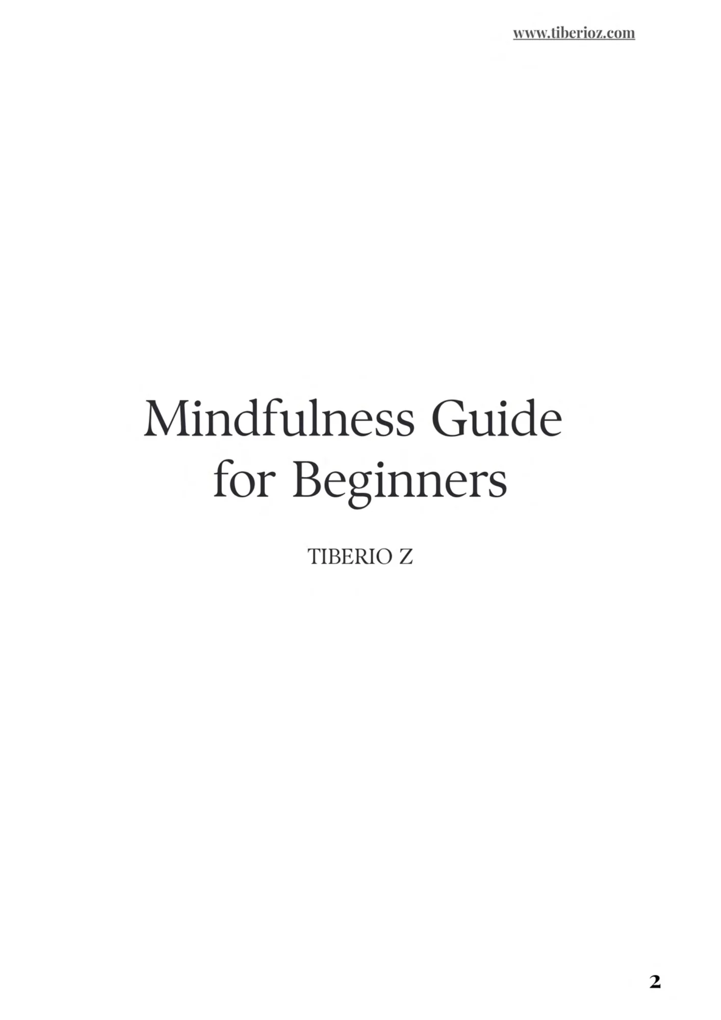 Mindfulness for Beginners preview page 2