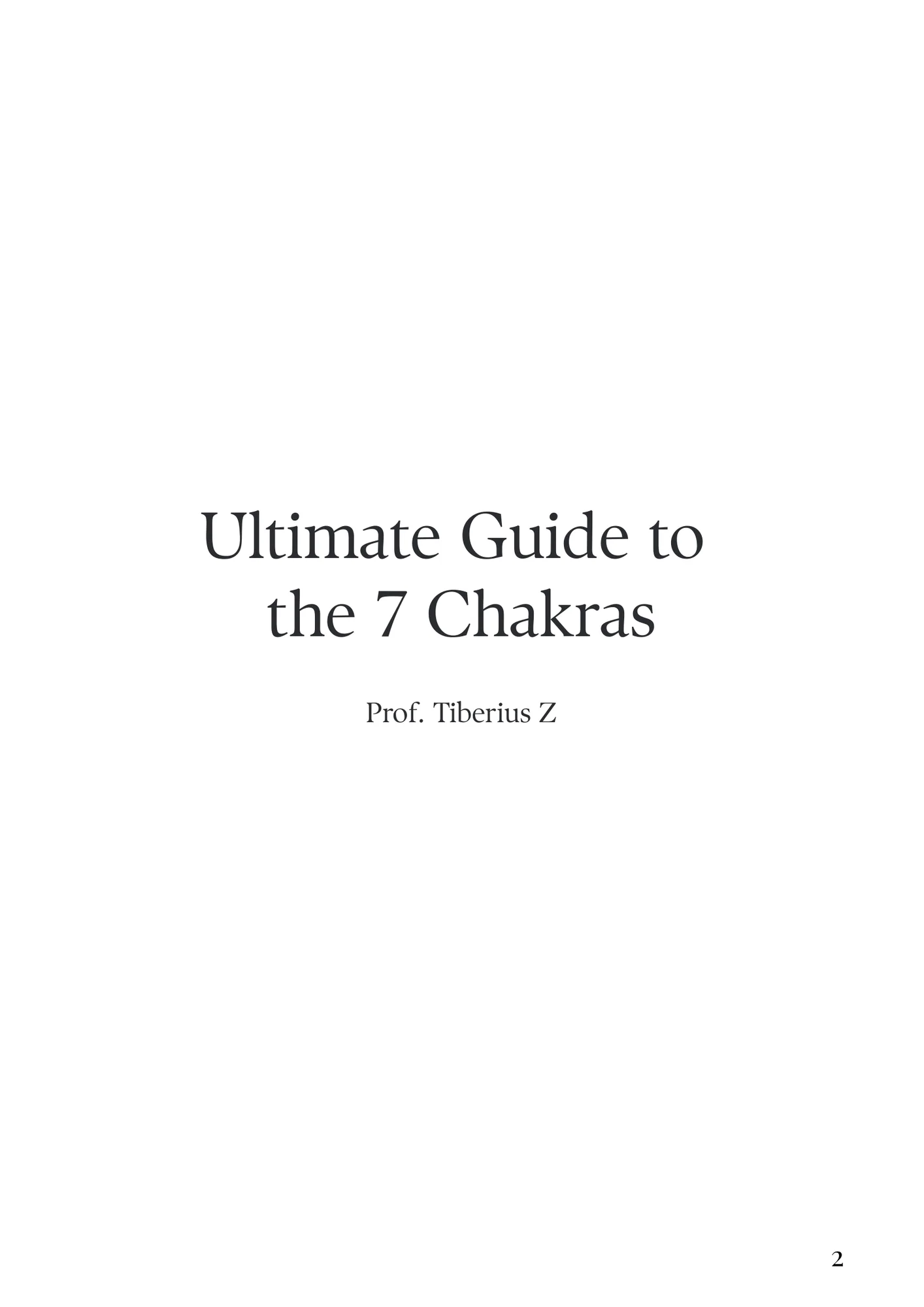 Ultimate Guide to the Seven Chakras preview page 2